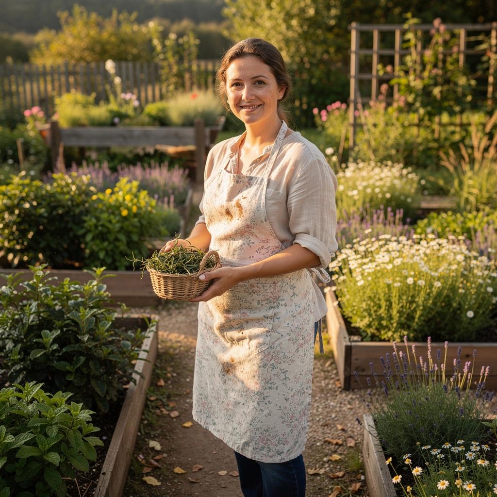 Sušené bylinky rozložené na drevenom stole, ktoré vyjadrujú bohatstvo slovenskej prírody.